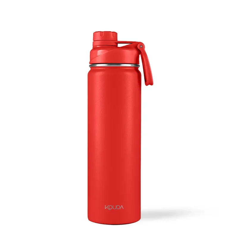 Garrafa Térmica Kouda Ladakh - 660ml - Vermelho - KOUDA