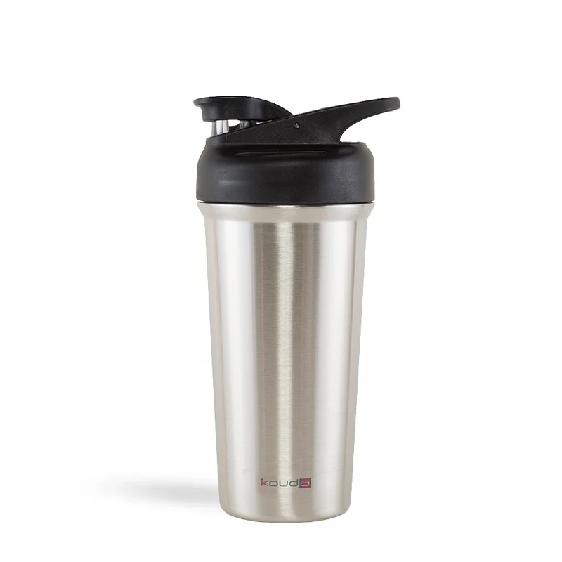 Coqueteleira Shaker Térmica Kouda Fox - 750ml - Prata - KOUDA
