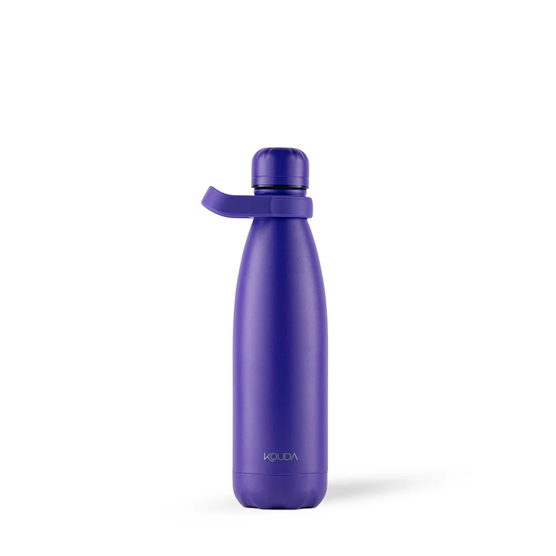 Garrafa Térmica Kouda Grey - 500ml - Purple - KOUDA