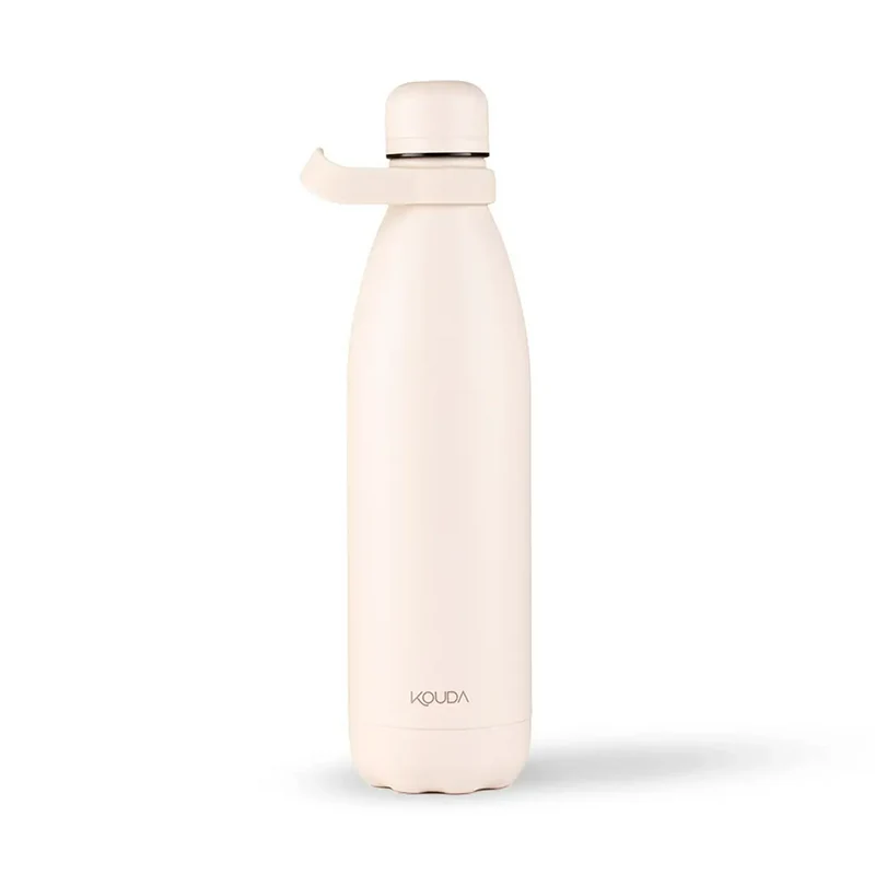 Garrafa Térmica Kouda Grey - 750ml - Off White - KOUDA