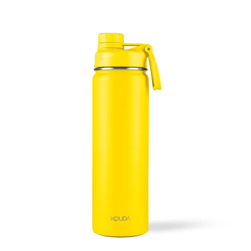 Garrafa Térmica Kouda Ladakh - 660ml - Amarela - KOUDA