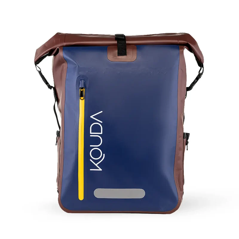 Mochila Estanque Kouda Moz - 33 litros - Azul E Marrom - KOUDA