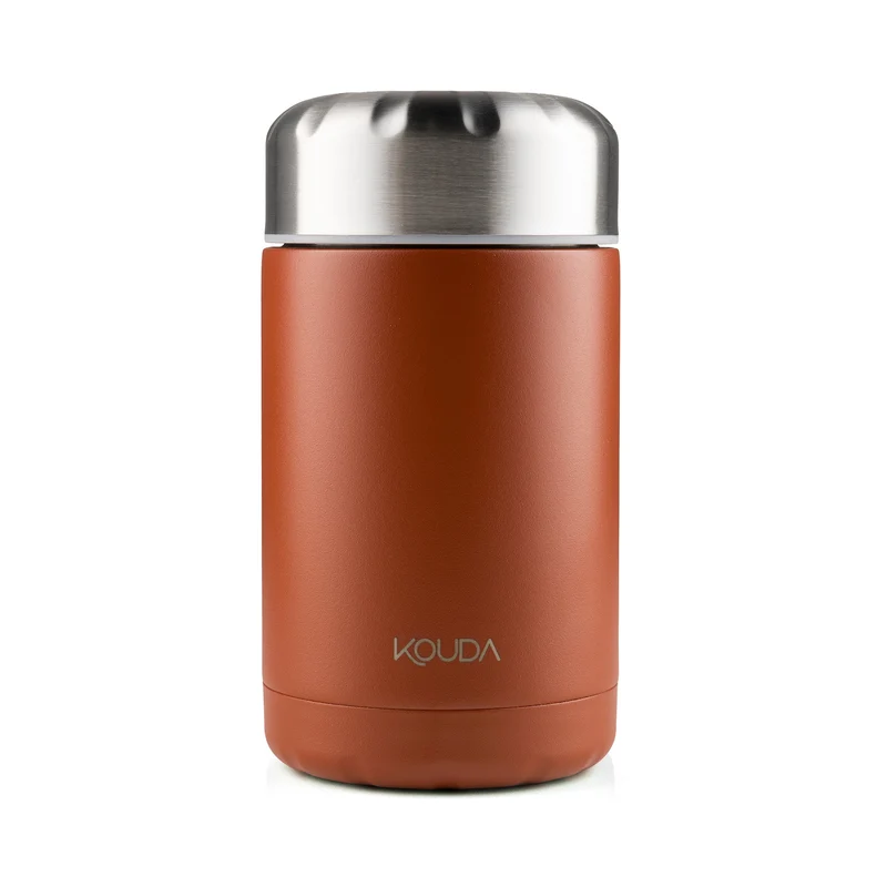 Pote Térmico Kouda Dome - 500ml - Terracota - KOUDA