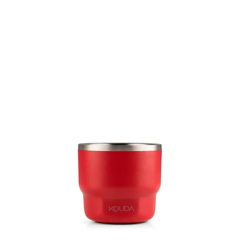 Copo Térmico Kouda Egeu - 150ml - Vermelho - KOUDA