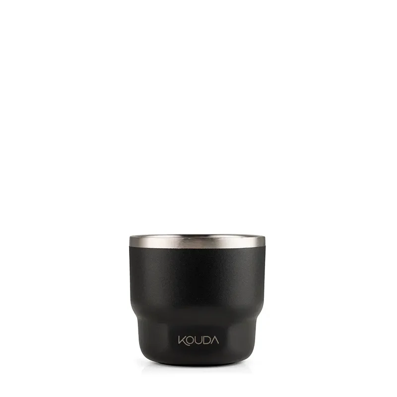 Copo Térmico Kouda Egeu - 150ml - Preto - KOUDA
