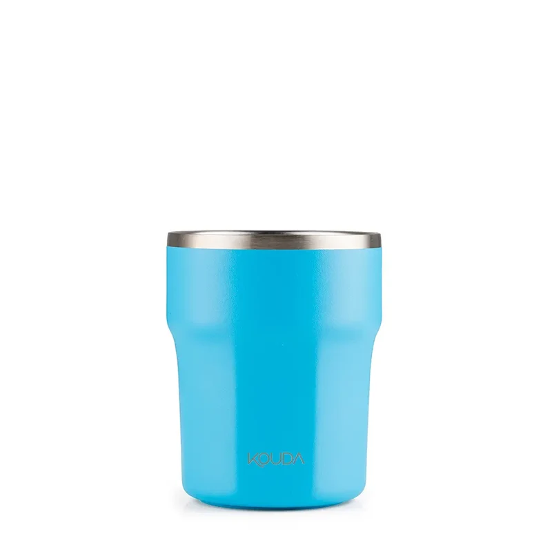 Copo Térmico Kouda Egeu - 270ml - Azul Claro - KOUDA