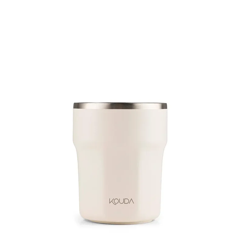 Copo Térmico Kouda Egeu - 270ml - Off White - KOUDA