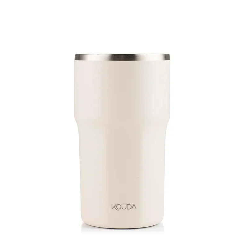 Copo Térmico Kouda Egeu - 430ml - Off White - KOUDA