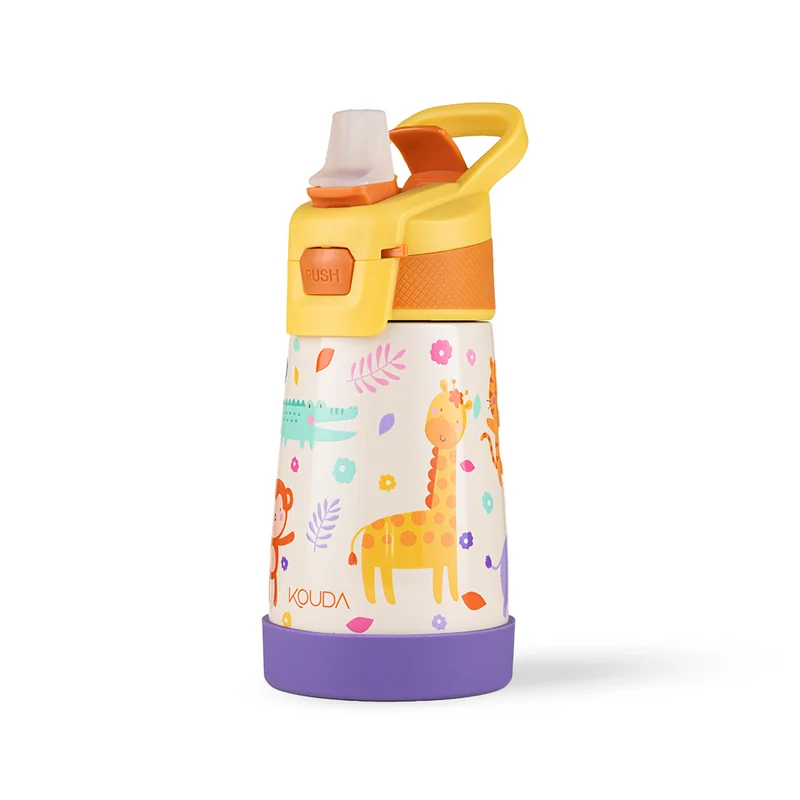 Garrafa Térmica Kouda Oka Kids – 350ml - Animais - KOUDA