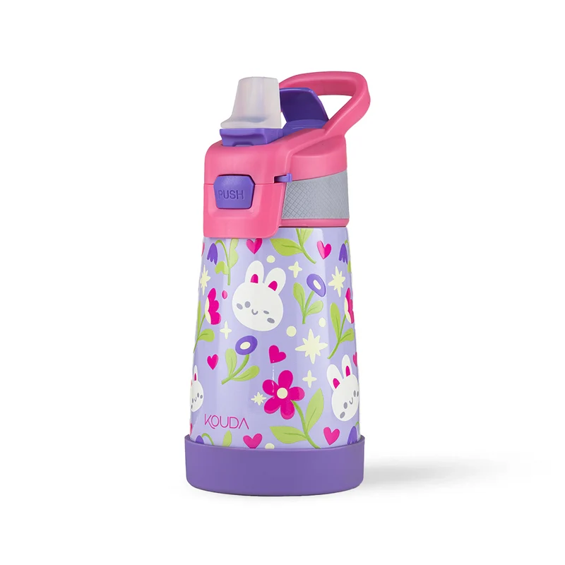 Garrafa Térmica Kouda Oka Kids – 350ml - Coelho - KOUDA