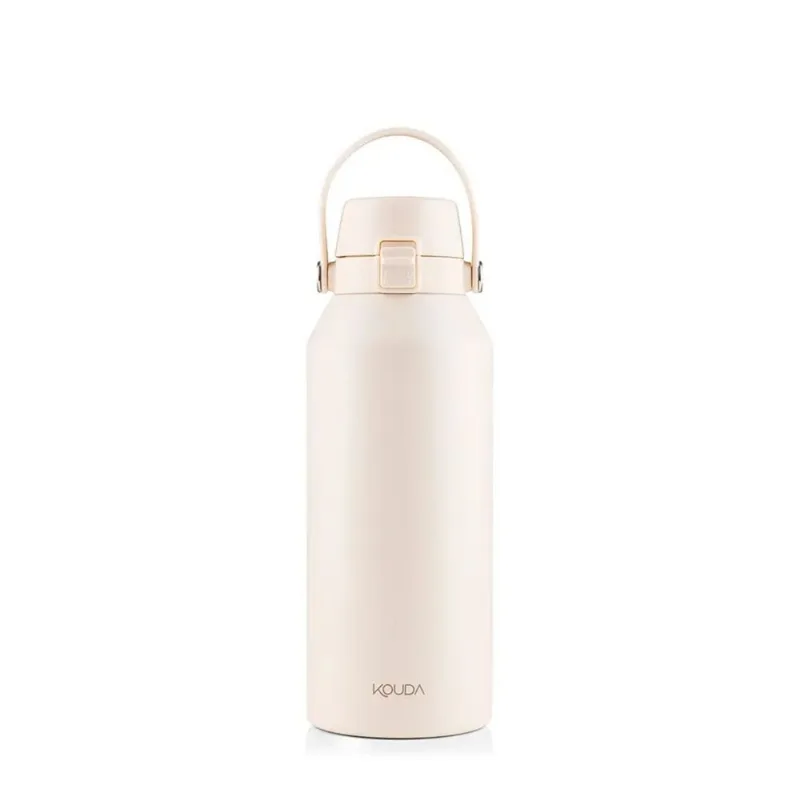 Garrafa Térmica Kouda Vega - 1 Litro - Off White (1039911300) - KOUDA