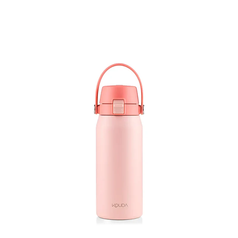 Garrafa Térmica Kouda Vega - 500ml - Rosa Claro - KOUDA