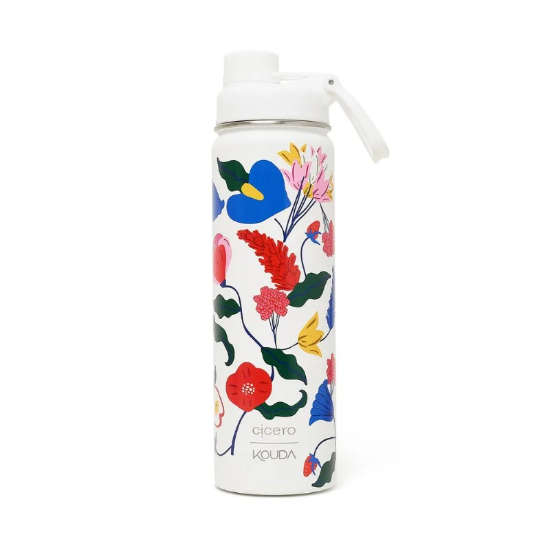 Garrafa Cicero + Kouda Ladakh 660ml 10368 Branca Doce Florada - KOUDA