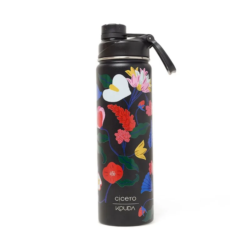 Garrafa Cicero + Kouda Ladakh 660ml 10368 Preta Doce Florada - KOUDA
