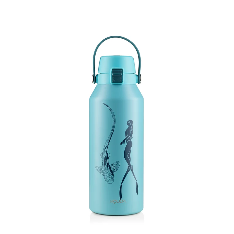 Garrafa Térmica Kouda Vega - 1 Litro - Shark Dive - Sanne - Acqua - KOUDA