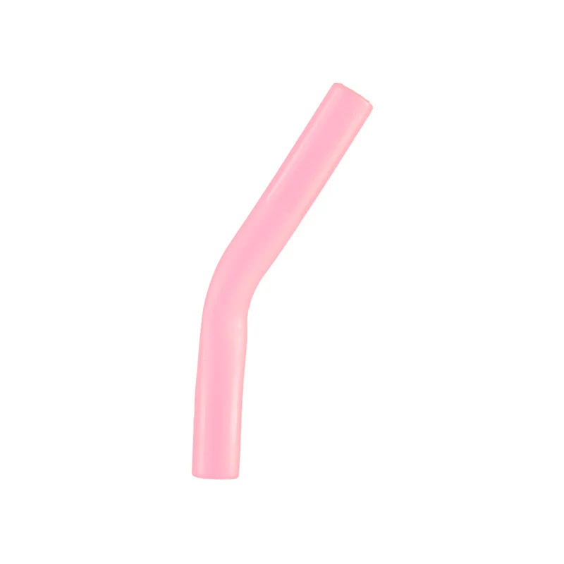 Silicone Canudo Vik Rosa Claro