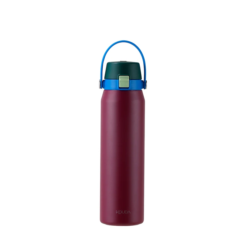 Garrafa Térmica Kouda Vega - 700ml - Bordô - KOUDA