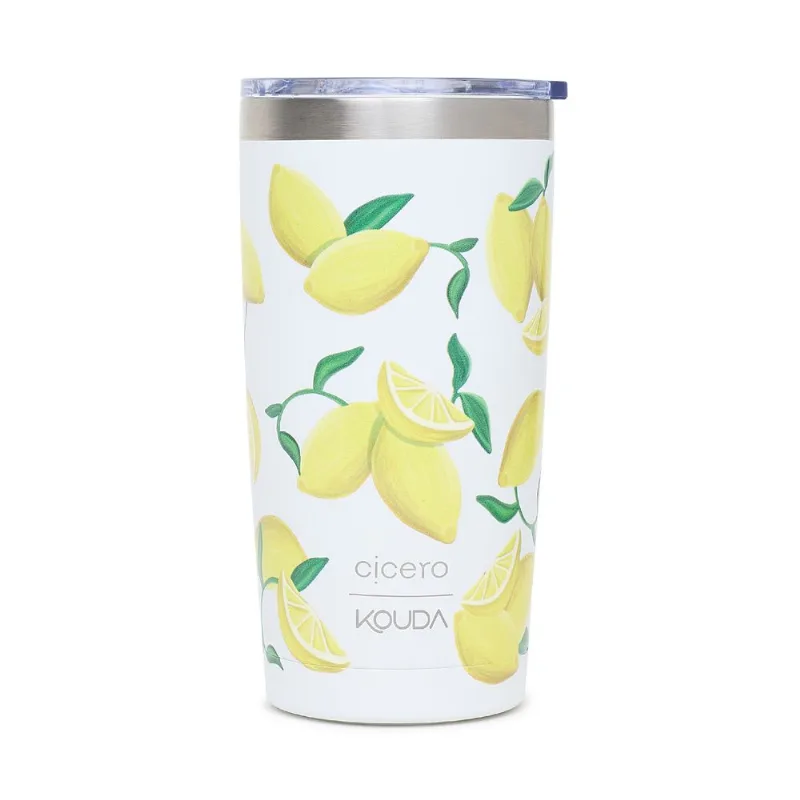 Copo Cicero + Kouda Don 500ml 10379 Branca Frutare Limão Siciliano