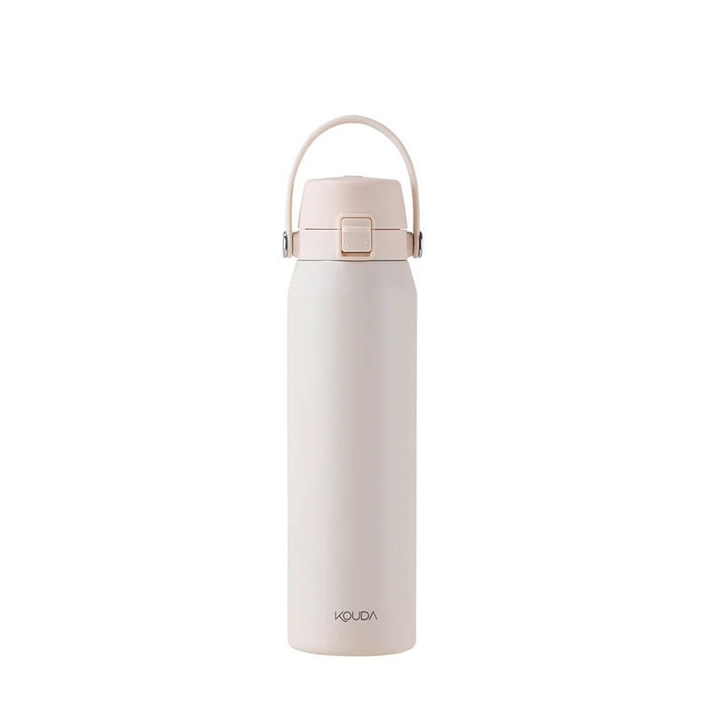 Garrafa Térmica Kouda Vega - 700ml - Off White - KOUDA