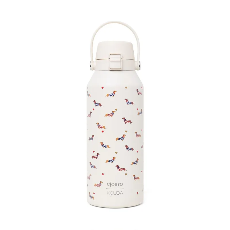 Garrafa Cicero + Kouda Vega 1000ml 10399 Off White Petit Amor