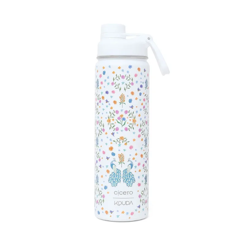 Garrafa Cicero + Kouda Ladakh 660ml Relicário Realeza Off White Garrafa Cicero + Kouda Ladakh 660ml 10368 Branca Relicário Realeza Off White