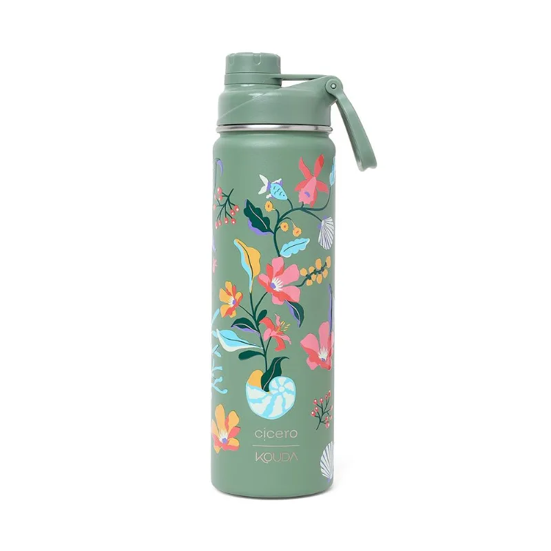 Garrafa Cicero + Kouda Ladakh 660ml Noronha Verde Sálvia Flora Marinha Garrafa Cicero + Kouda Ladakh 660ml Verde Sálvia Noronha Flora Marinha