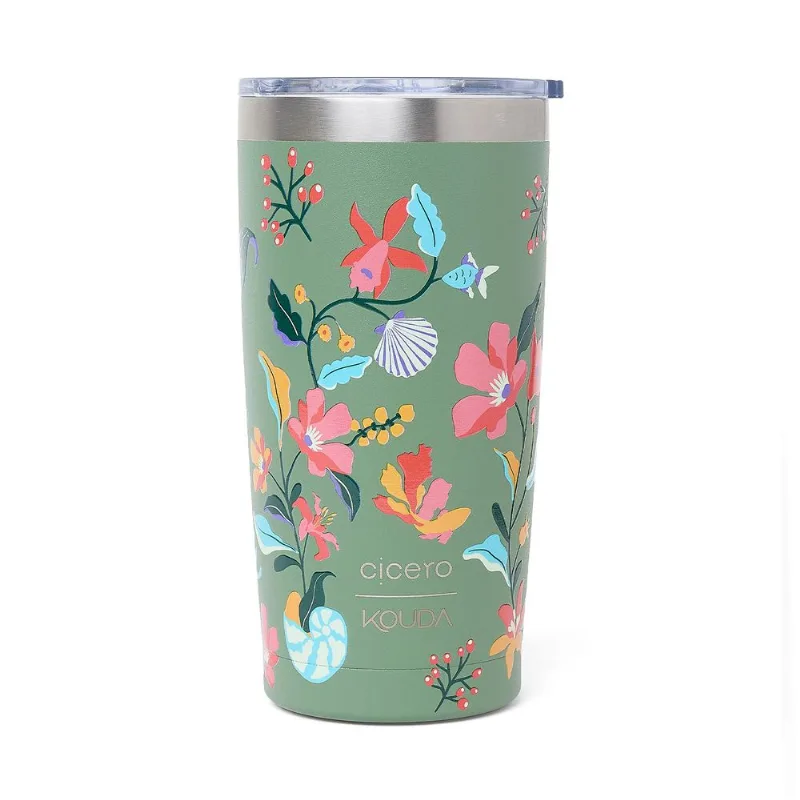 Copo Cicero + Kouda Don 500ml 10379 Verde Sálvia Noronha Flora Marinha