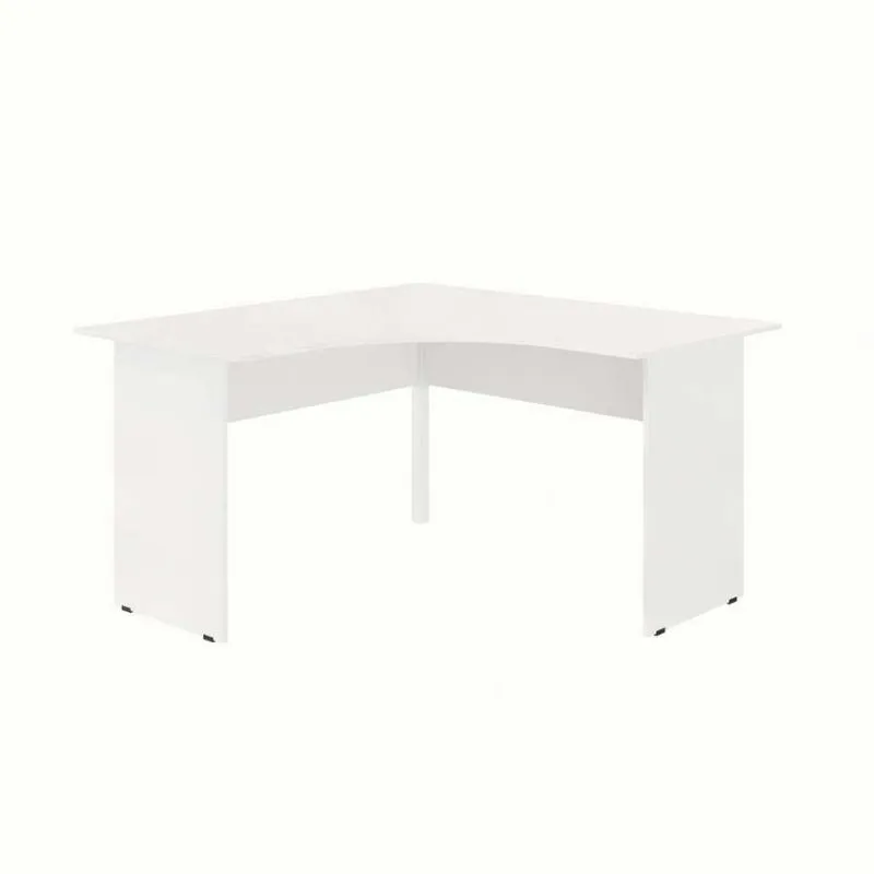 Escrivaninha em L New City Cinza 135 cm