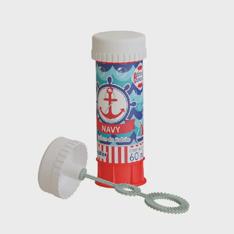 Lança Bolhas Brasilflex Navy Bubble 60ml
