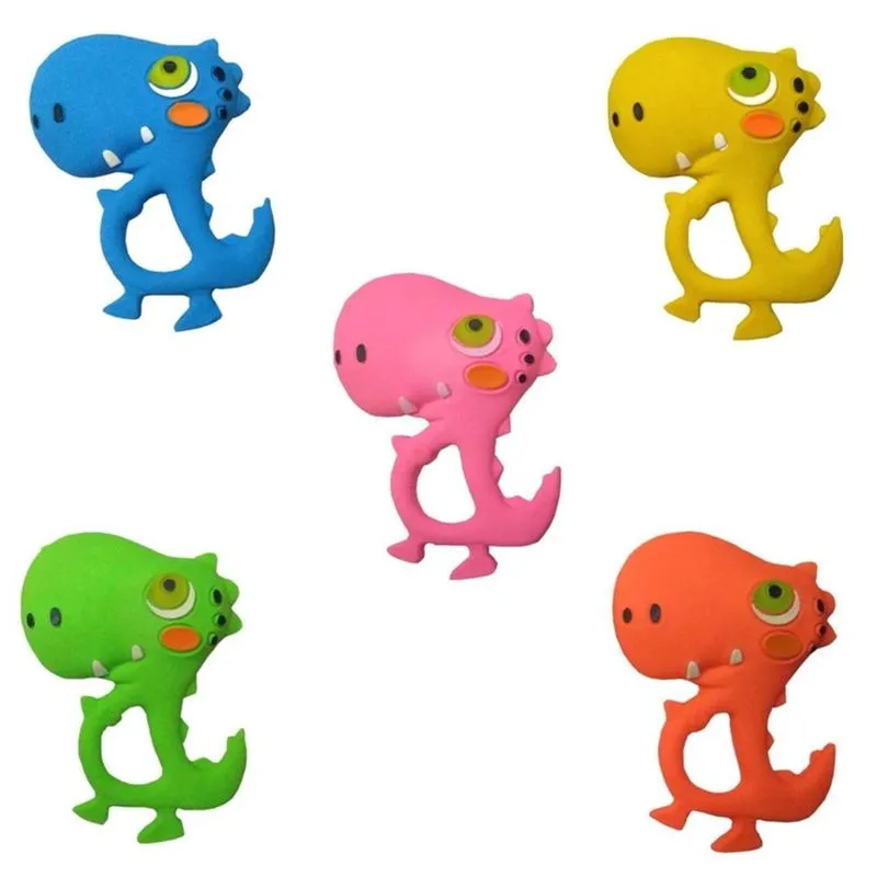 Mordedor Infantil Macio Látex Dinossauro Sortido - Latoy