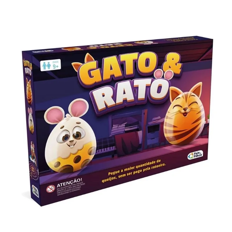 Jogo Gato E Rato 791925 - Pais E Filhos