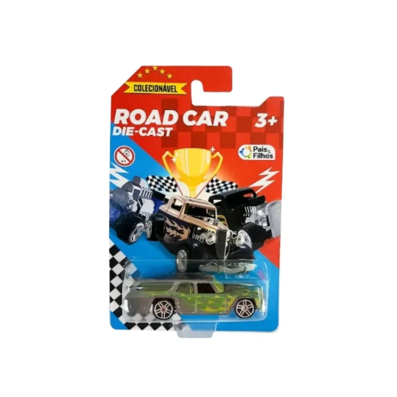 Carrinho Road Car Die Cast Pais e Filhos