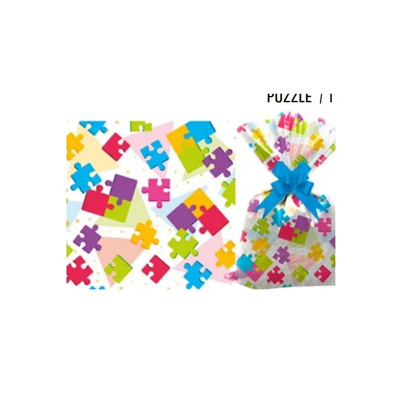 SACO DE PRESENTE PEROLA 140-PUZZLE GALA EMBALAGENS