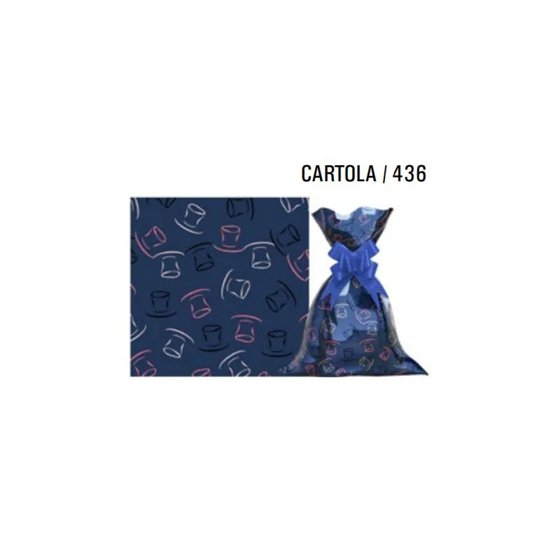 SACO DE PRESENTE METAL 436-CARTOLA GALA EMBALAGENS