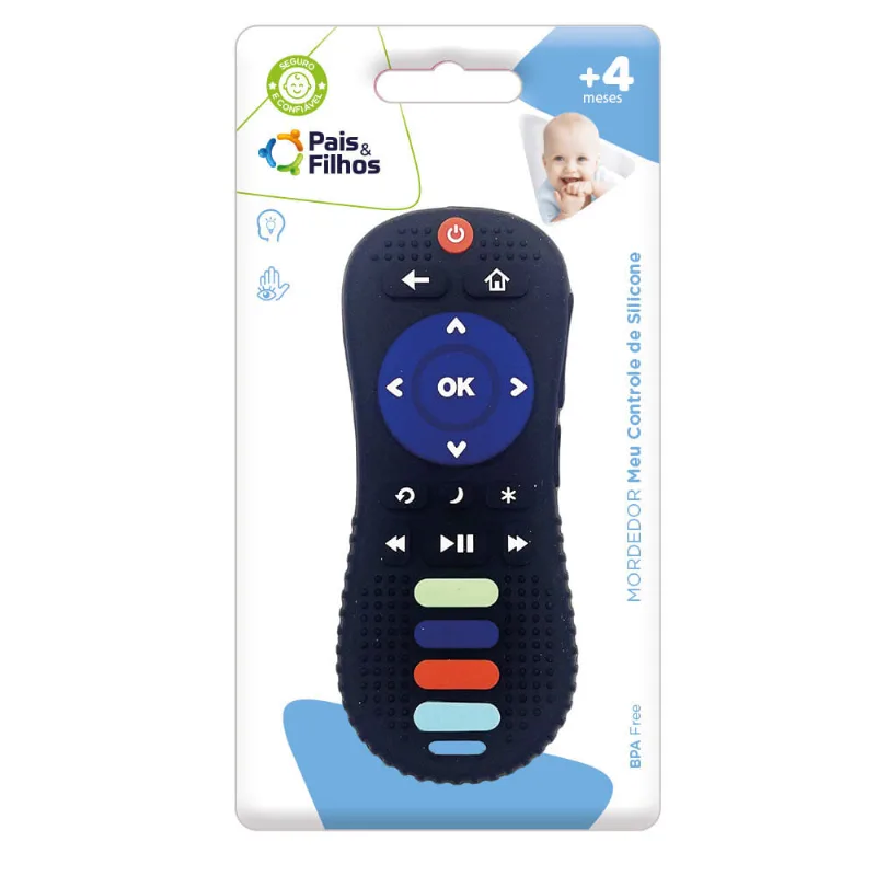 Mordedor Controle Remoto Pais&Filhos Preto
