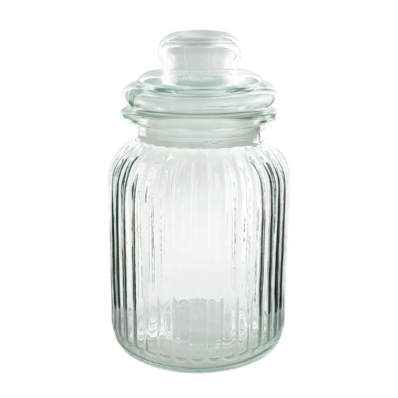 Pote Hermético Flux 960ml Vidro Flashgoods