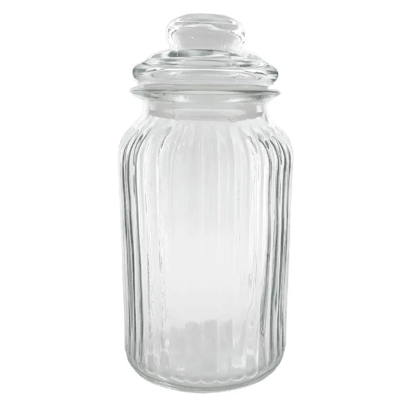 Pote Hermético Flux 1350ml Vidro Flashgoods