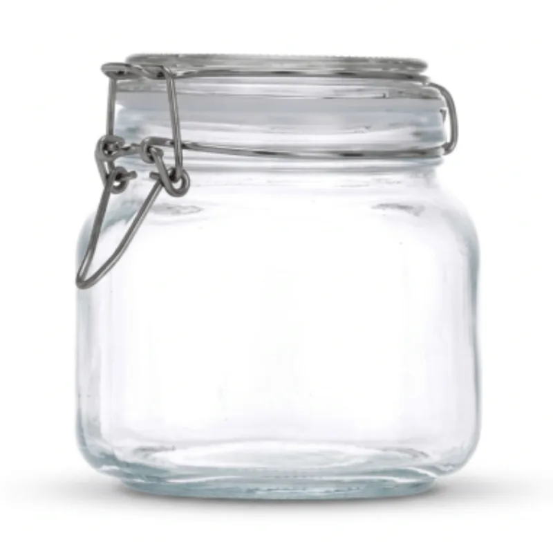 Pote Hermético em Vidro e Ferro 700ml - Flux by Flashgoods UNICA