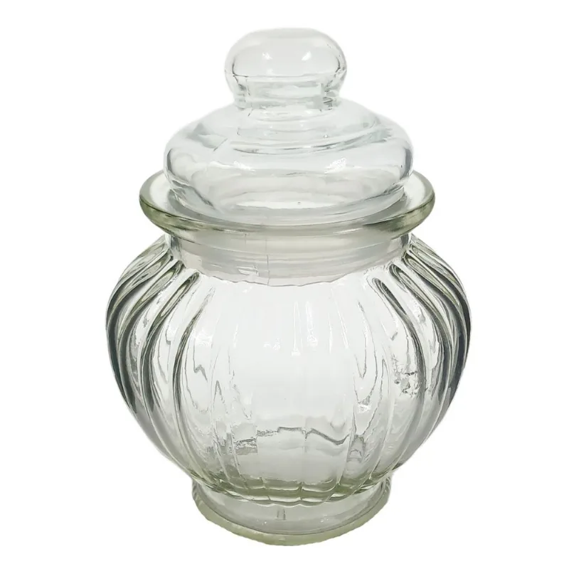 Pote C/ Tampa 320ml em Vidro Flashgoods