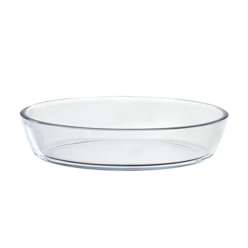 Travessa Oval 1,5L em Vidro Flux by Flashgoods