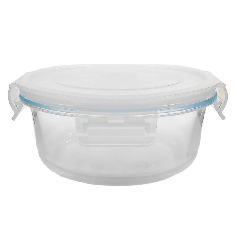 Pote Hermético Redondo 577ml em Vidro FlashGoods