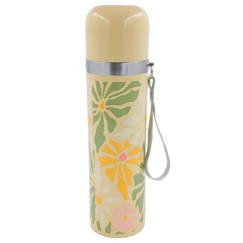 Garrafa Térmica Estampada 420ml em Aço Inox Flashgoods -Modelo 1