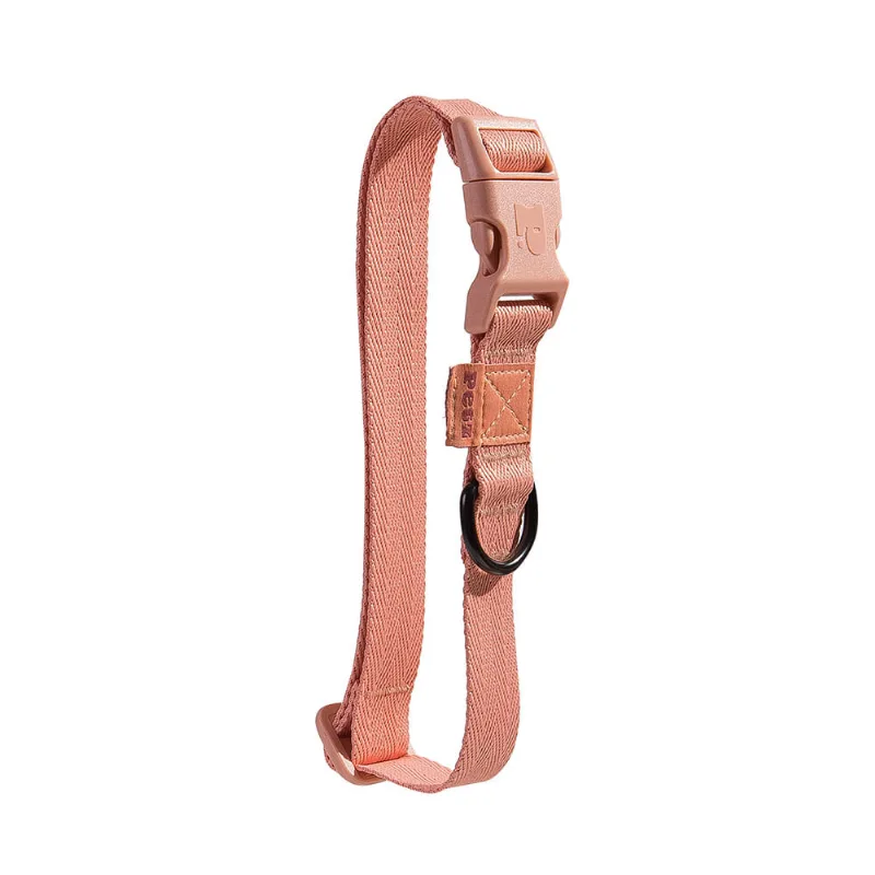 Coleira Petz Pastel Salmon Para Cães - G