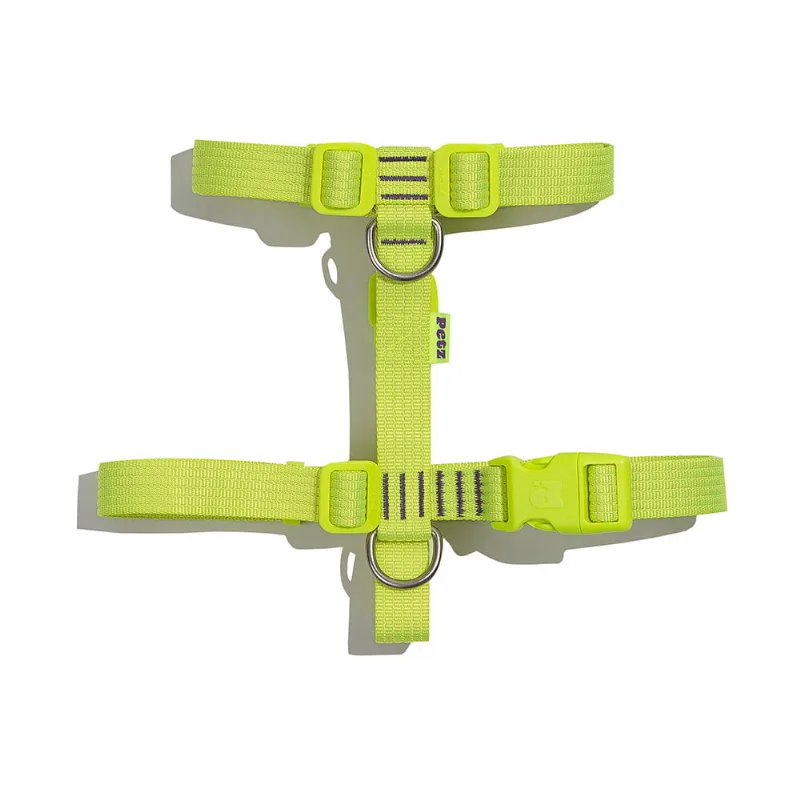 Peitoral Petz Flúor Yellow Para Cães - Pp