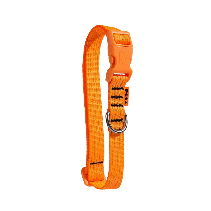 Coleira Petz Flúor Orange Para Cães - P