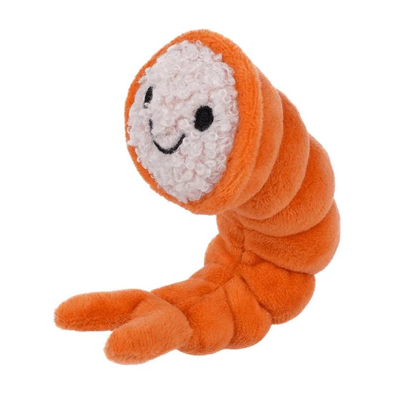 Juguete para perros Kawai Plush Shrimp Zee.Dog SIN SABOR