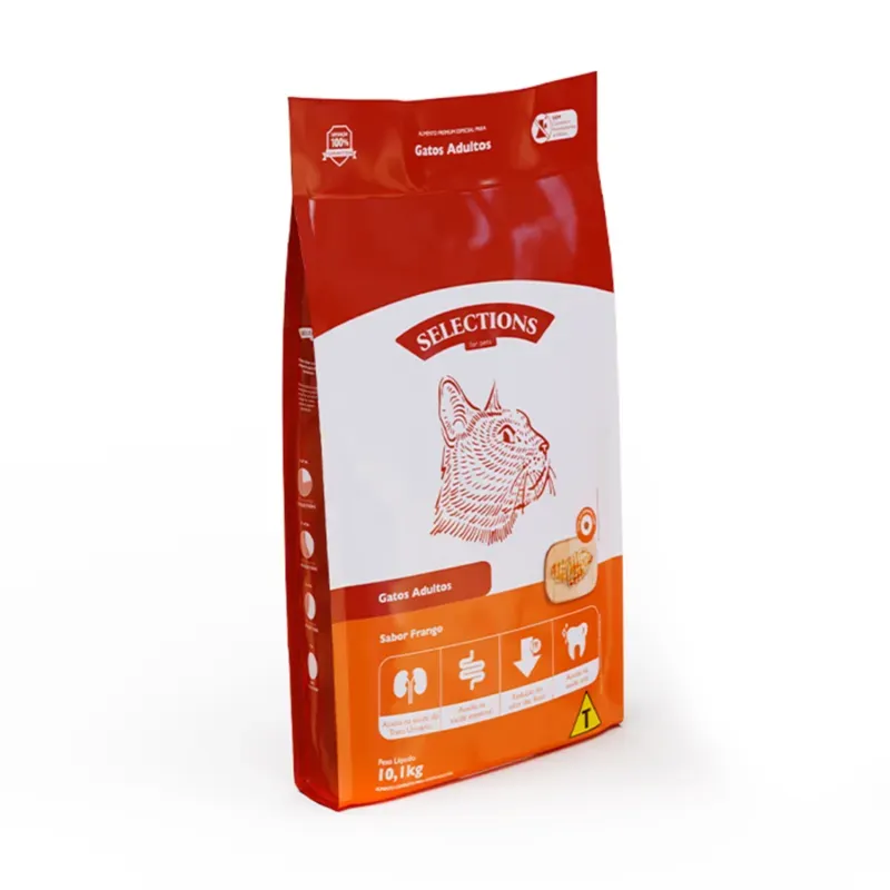 Ração Selections for Pets Gatos Adultos Frango 10,1 kg