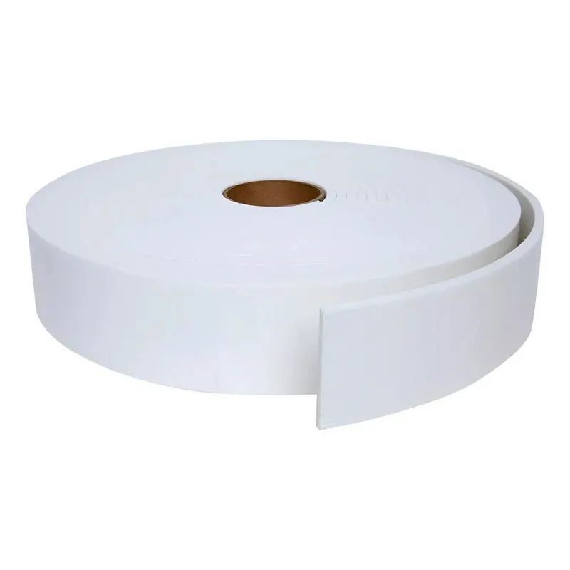 Fita De Vedação Eva Branco Adesivado 1 Lado 05mm X 50mmx10m
