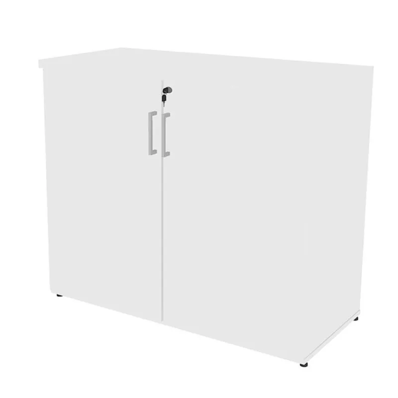 Armário de Escritório KitCubos 2 PT Branco 75 cm