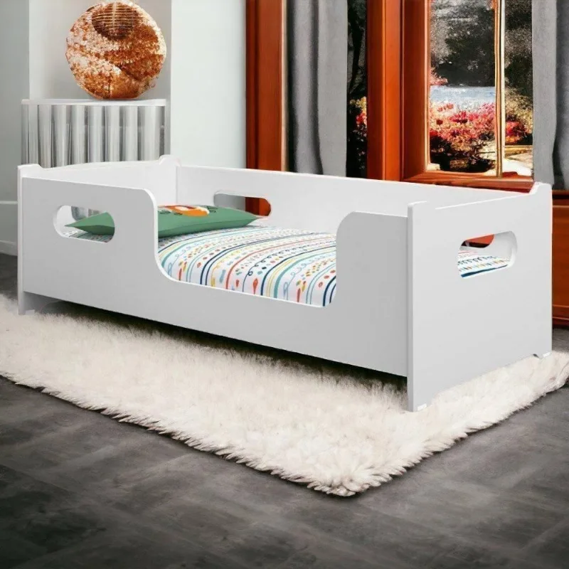 Cama Montessoriana Solteiro Branca Gabrielli